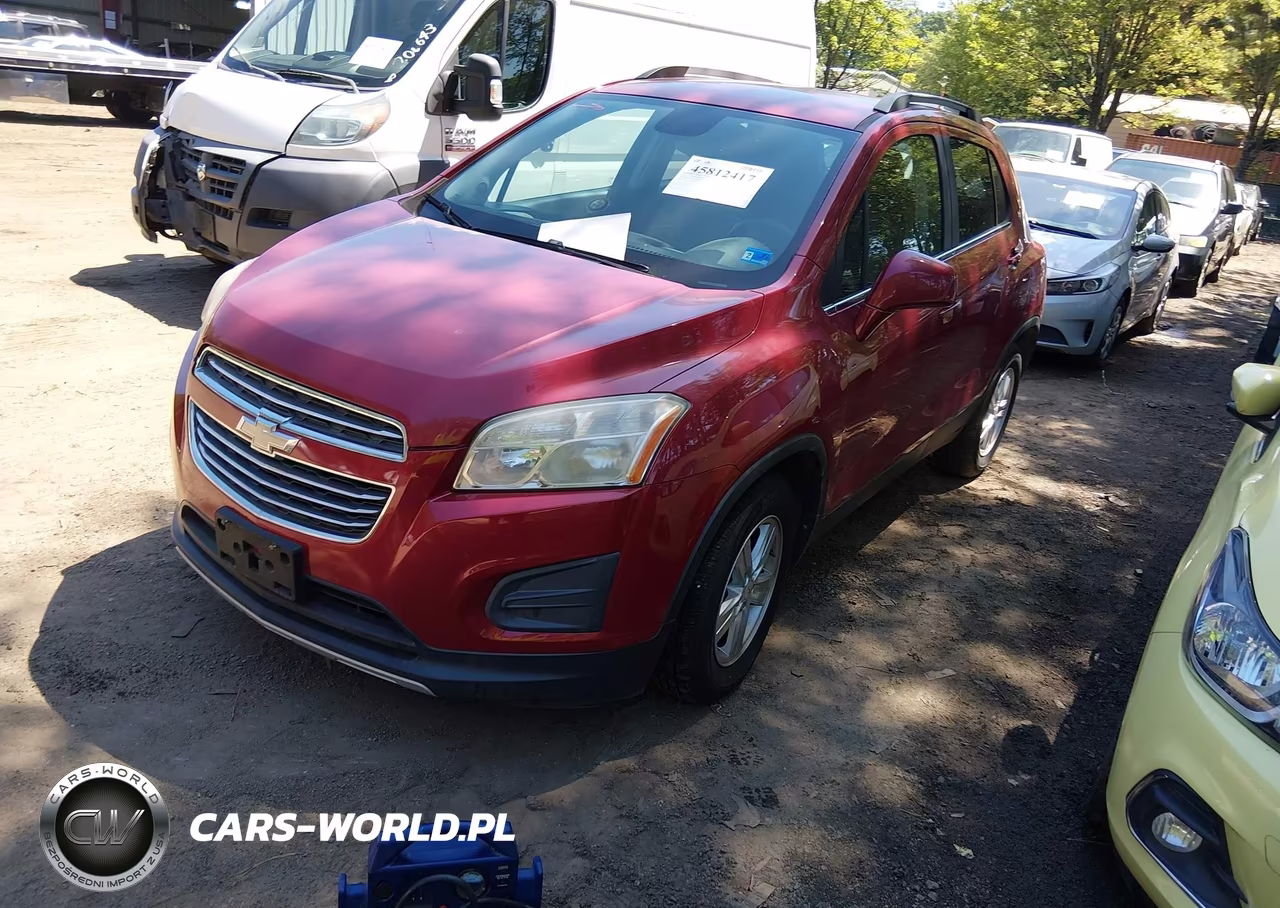 2015 Chevrolet Trax Lt VIN:KL7CJLSB6FB139330 - 2