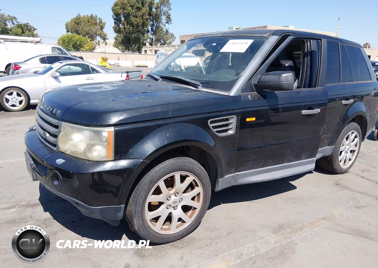 2008 Land Rover Range Rover Sport Hse VIN:SALSK25448A145437 - 2