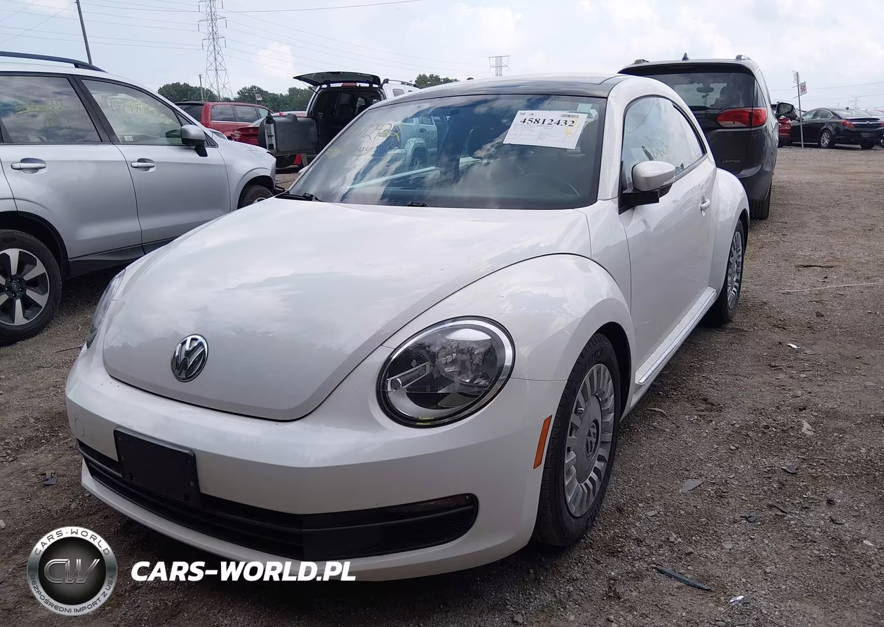 2014 Volkswagen Beetle 2.5L VIN:3VWJP7ATXEM628604 - 2