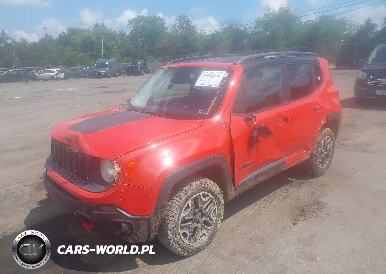 2015 Jeep Renegade Trailhawk VIN:ZACCJBCT0FPB74678 - 2