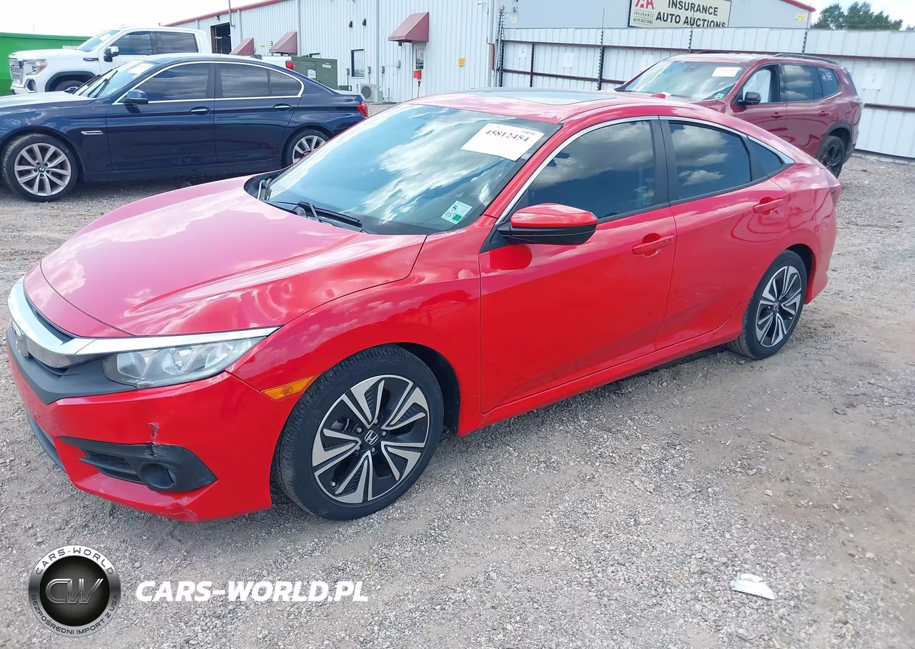 2017 Honda Civic Ex-L VIN:2HGFC1F78HH637383 - 2