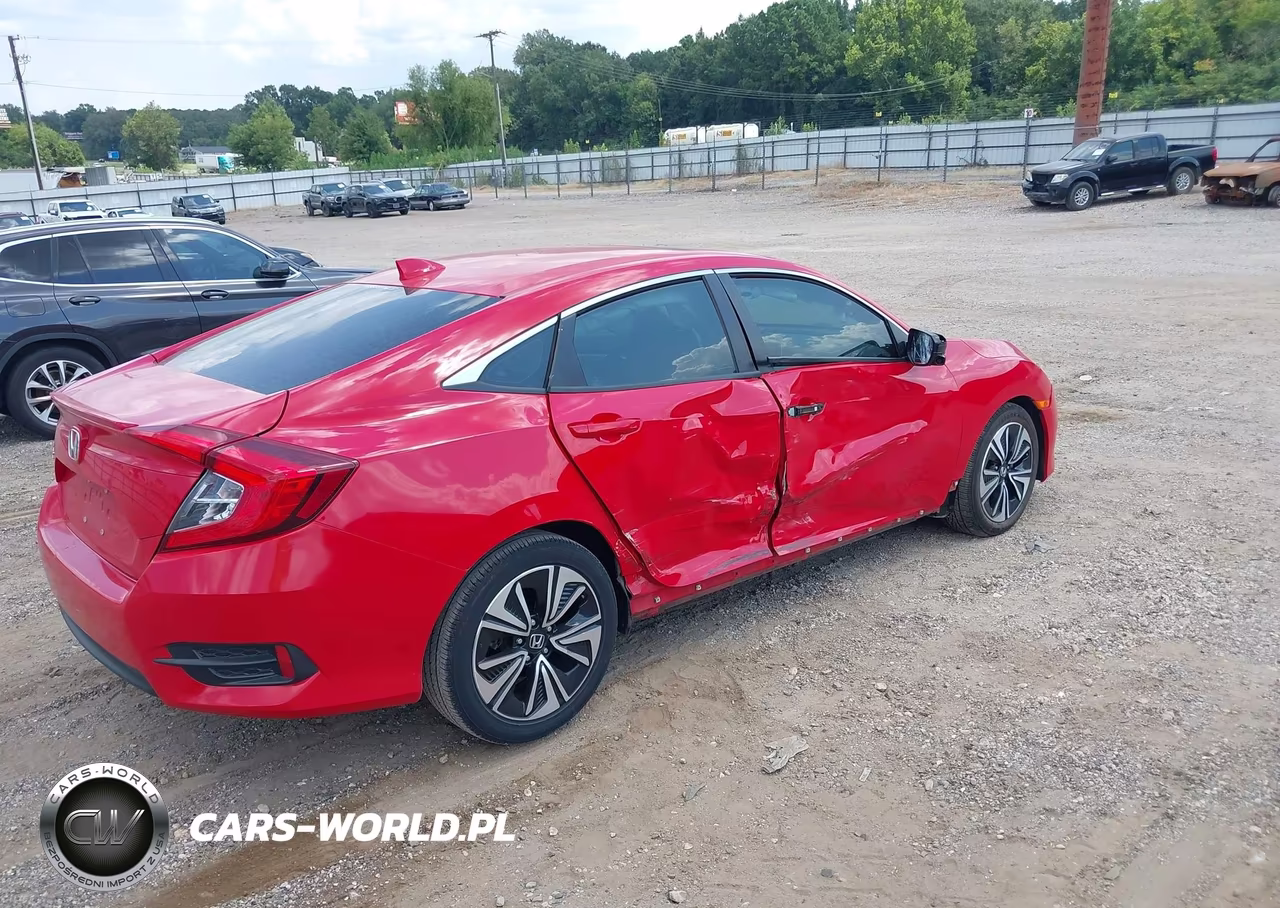 2017 Honda Civic Ex-L VIN:2HGFC1F78HH637383 - 4