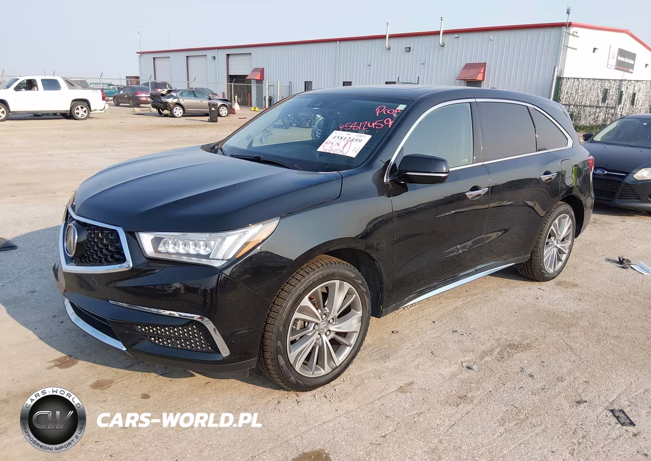 2017 Acura Mdx Technology Package VIN:5FRYD4H56HB037502 - 2