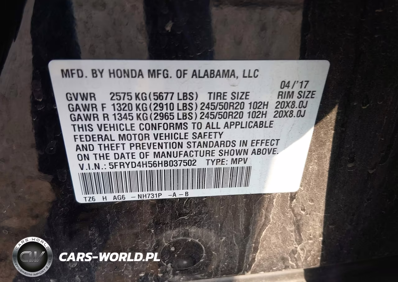 2017 Acura Mdx Technology Package VIN:5FRYD4H56HB037502 - 9