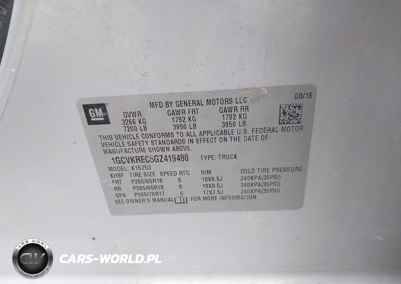 2016 Chevrolet Silverado 1500 Lt VIN:1GCVKREC5GZ419488 - 9