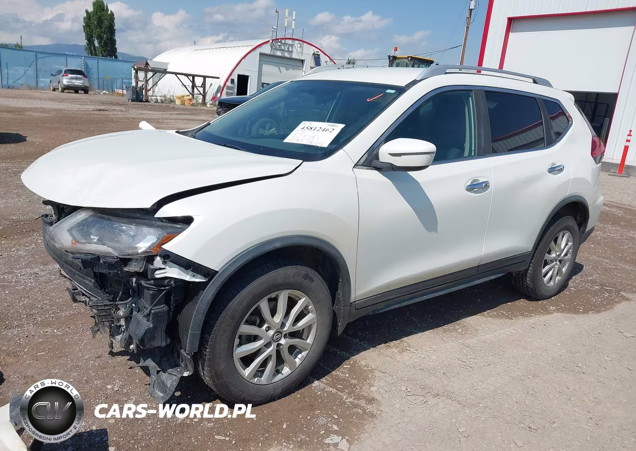 2017 Nissan Rogue Sv VIN:KNMAT2MV7HP592867 - 2