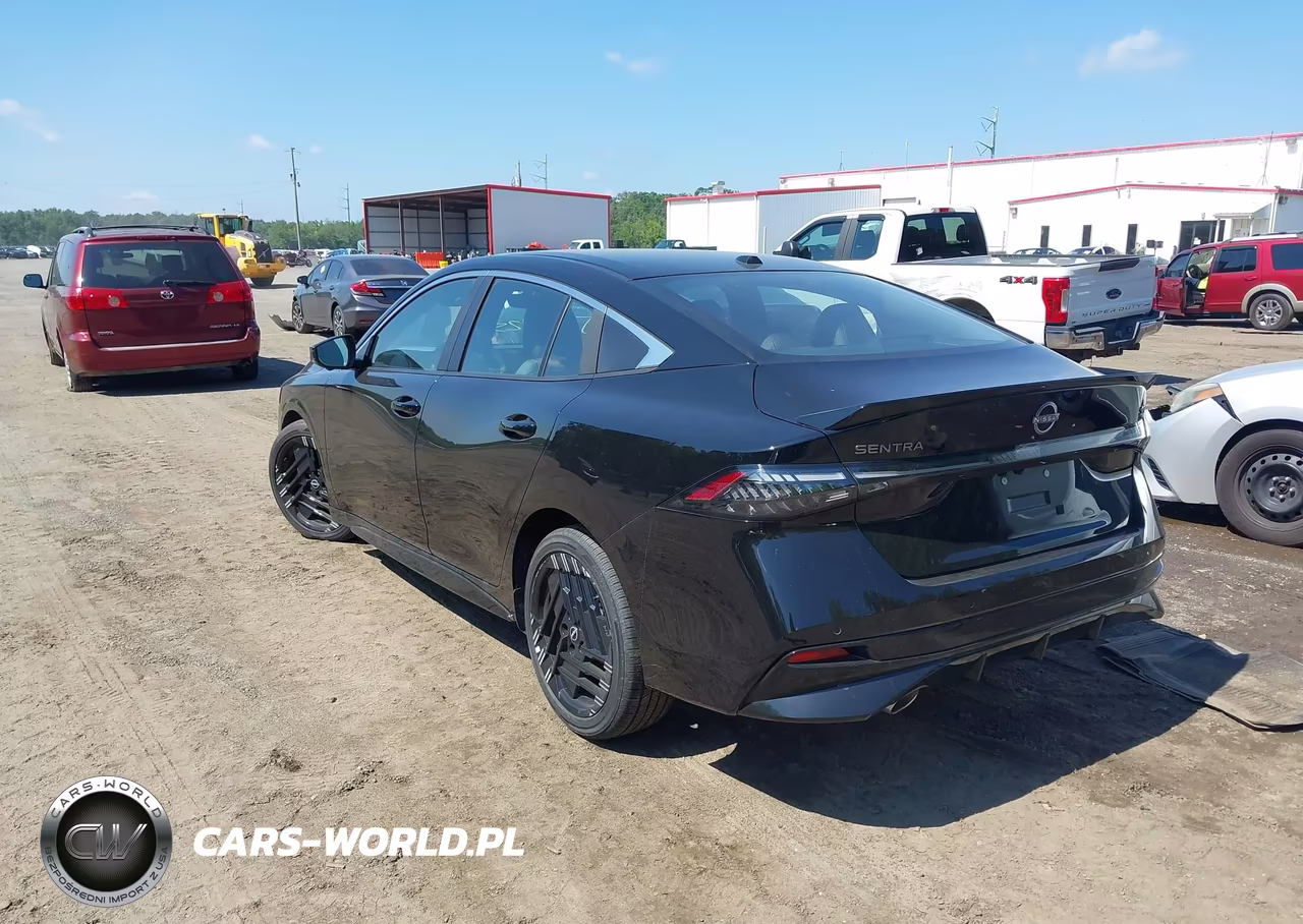 2026 Nissan Sentra Sr VIN:3N1AB9DV8TY234604 - 3