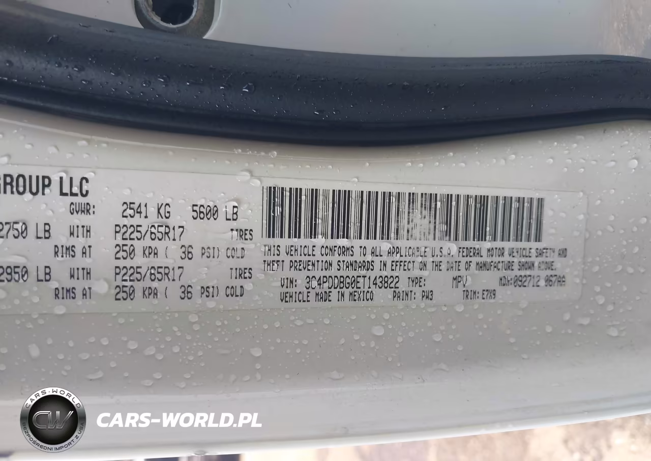2014 Dodge Journey Sxt VIN:3C4PDDBG0ET143822 - 9