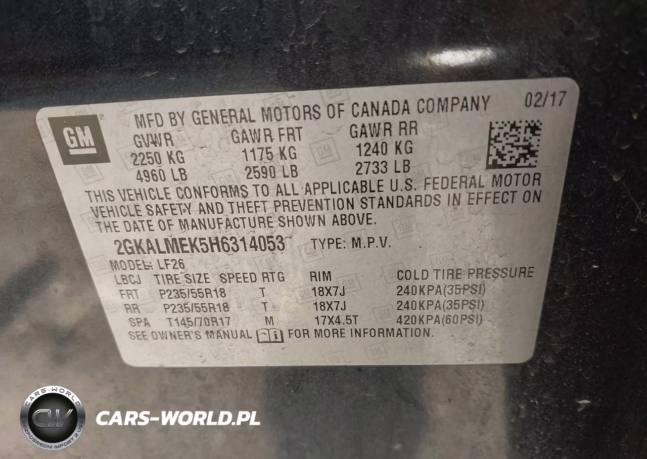 2017 GMC Terrain Sle-1 VIN:2GKALMEK5H6314053 - 9