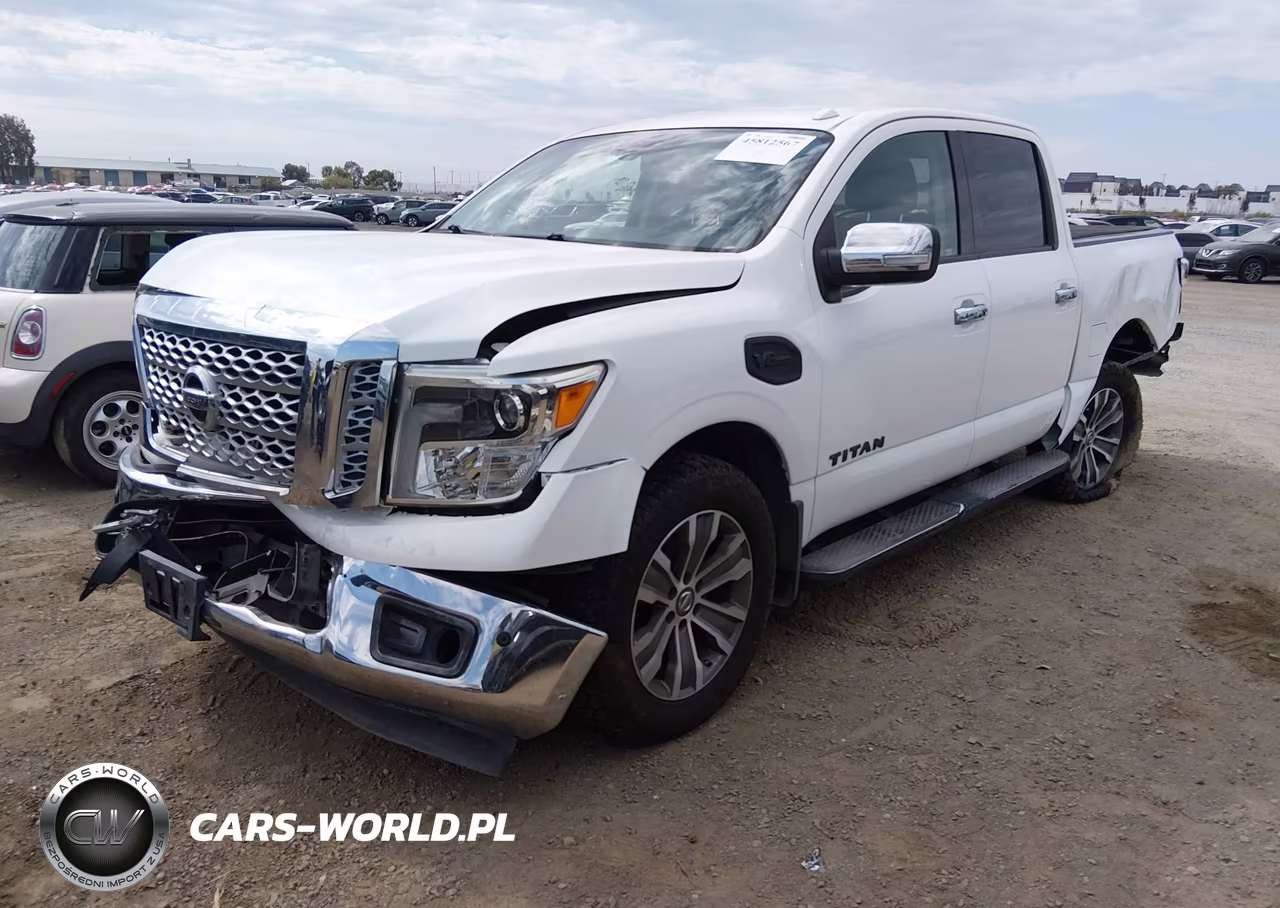 2017 Nissan Titan Sl VIN:1N6AA1E67HN517134 - 2