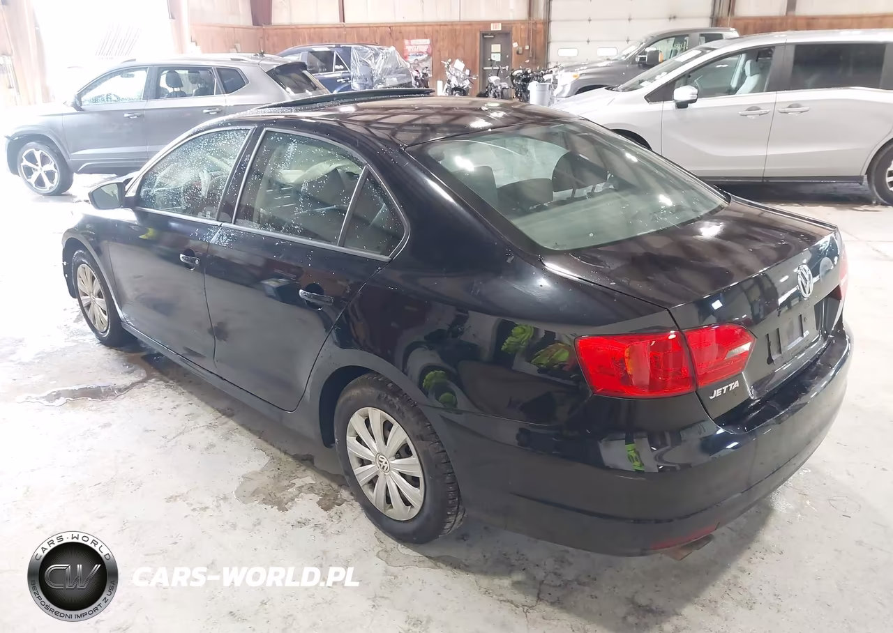 2013 Volkswagen Jetta 2.0L S VIN:3VW2K7AJ9DM297725 - 3