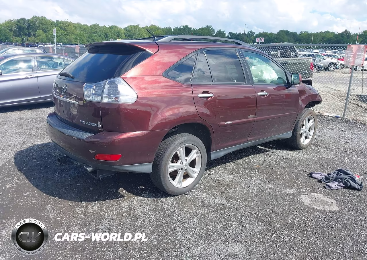 2008 Lexus Rx 400H VIN:JTJHW31U082067392 - 4