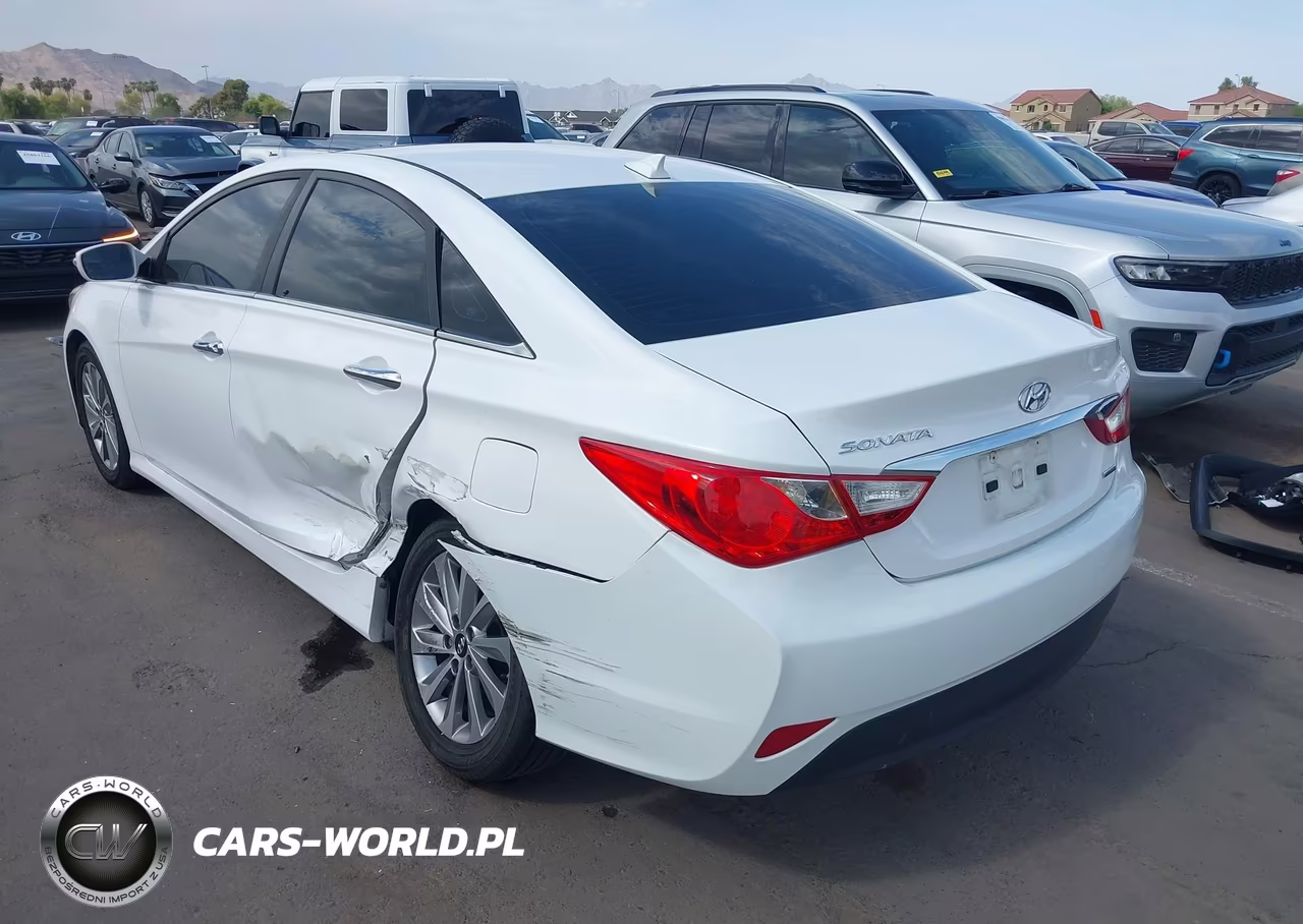 2014 Hyundai Sonata Limited VIN:5NPEC4AC2EH906691 - 3