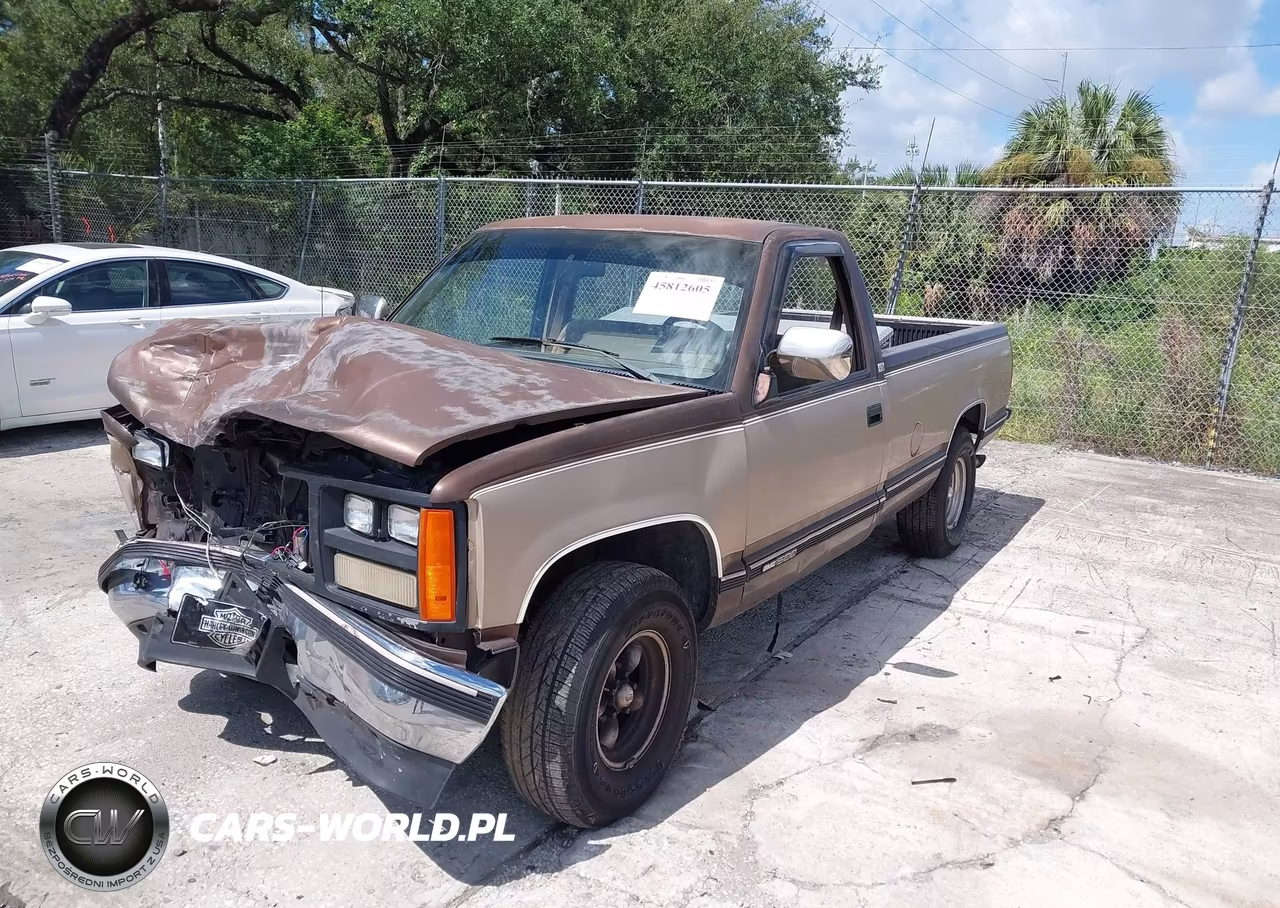 1988 GMC Gmt-400 C1500 VIN:1GTDC14K3JZ560196 - 2