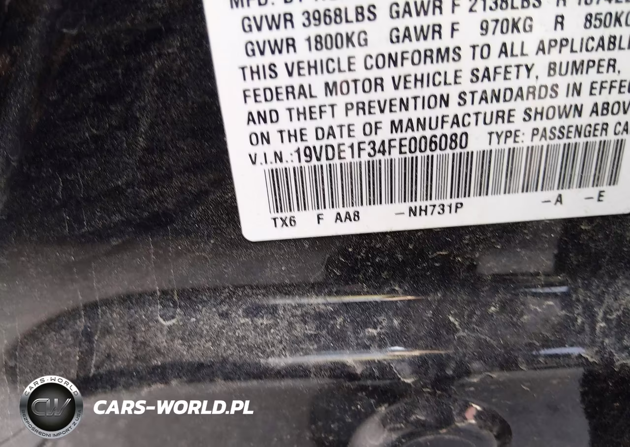 2015 Acura Ilx 2.0L VIN:19VDE1F34FE006080 - 9