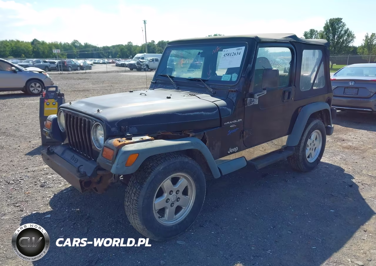 1997 Jeep Wrangler Sport VIN:1J4FY19S8VP485218 - 2