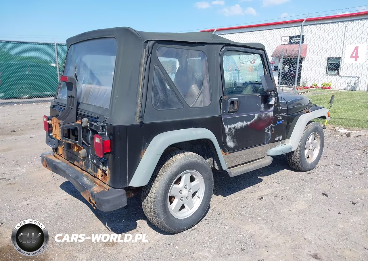 1997 Jeep Wrangler Sport VIN:1J4FY19S8VP485218 - 4