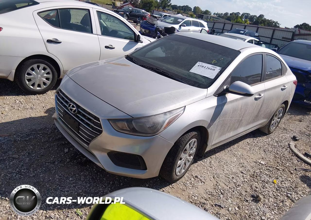 2019 Hyundai Accent Se VIN:3KPC24A33KE056614 - 2