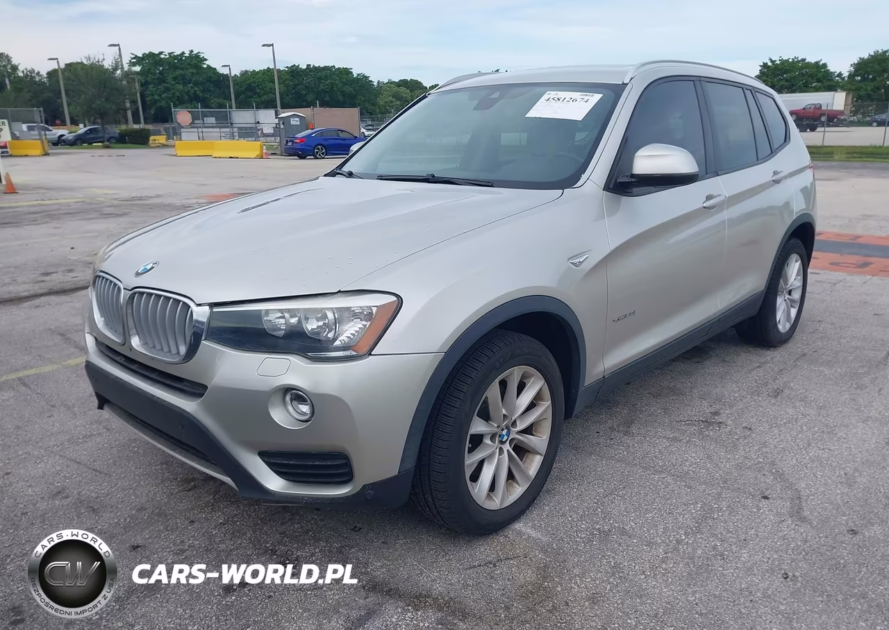 2017 BMW X3 xDrive28I VIN:5UXWX9C54H0T05688 - 2