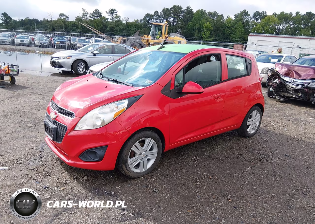 2014 Chevrolet Spark 1Lt Auto VIN:KL8CD6S96EC534764 - 2