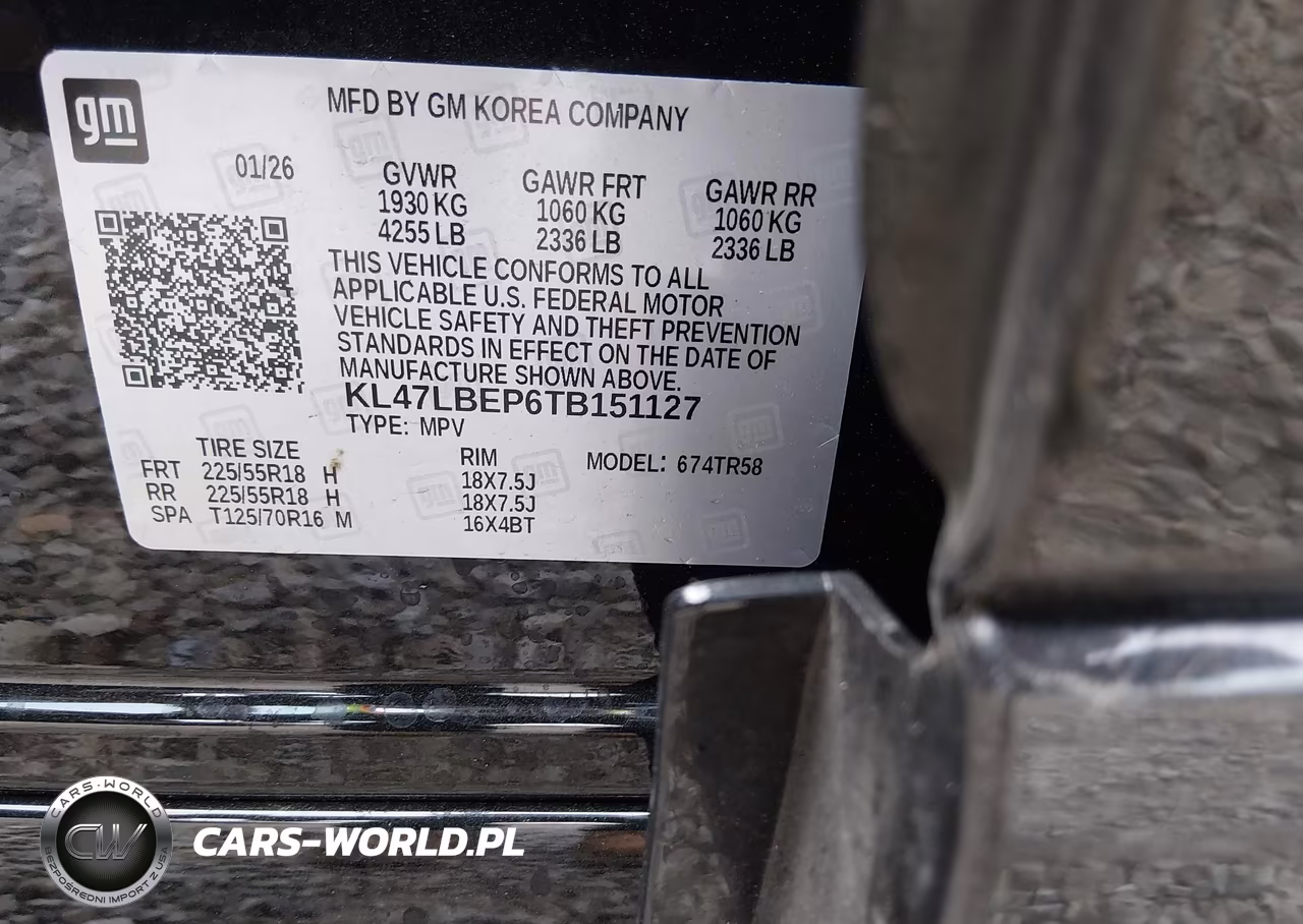 2026 Buick Envista Sport Touring Fwd VIN:KL47LBEP6TB151127 - 9