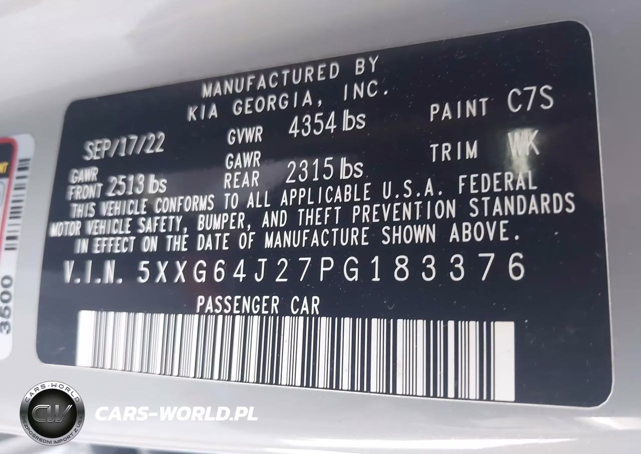 2023 Kia K5 Gt-Line VIN:5XXG64J27PG183376 - 9