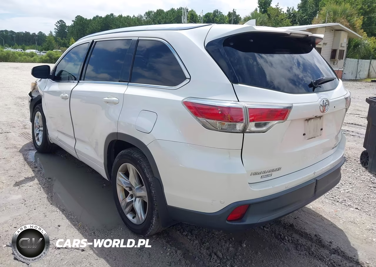 2014 Toyota Highlander Limited V6 VIN:5TDDKRFH8ES019462 - 3