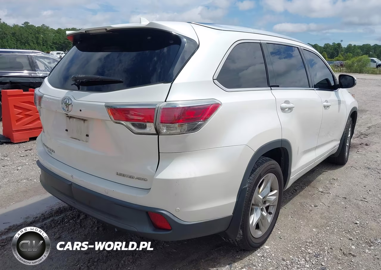 2014 Toyota Highlander Limited V6 VIN:5TDDKRFH8ES019462 - 4