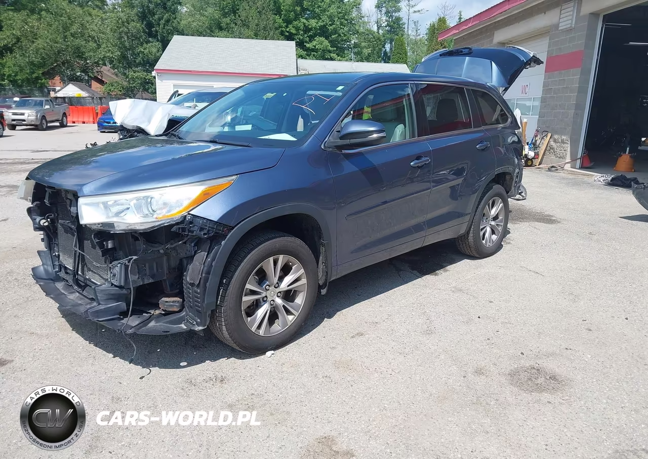 2014 Toyota Highlander Le Plus V6 VIN:5TDBKRFH2ES039374 - 2