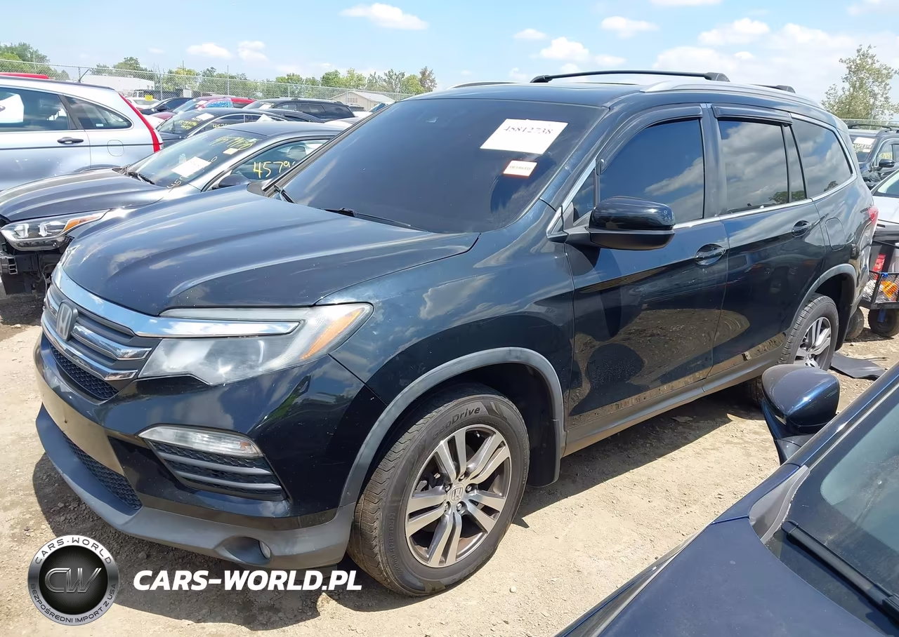 2016 Honda Pilot Ex-L VIN:5FNYF6H60GB023089 - 2