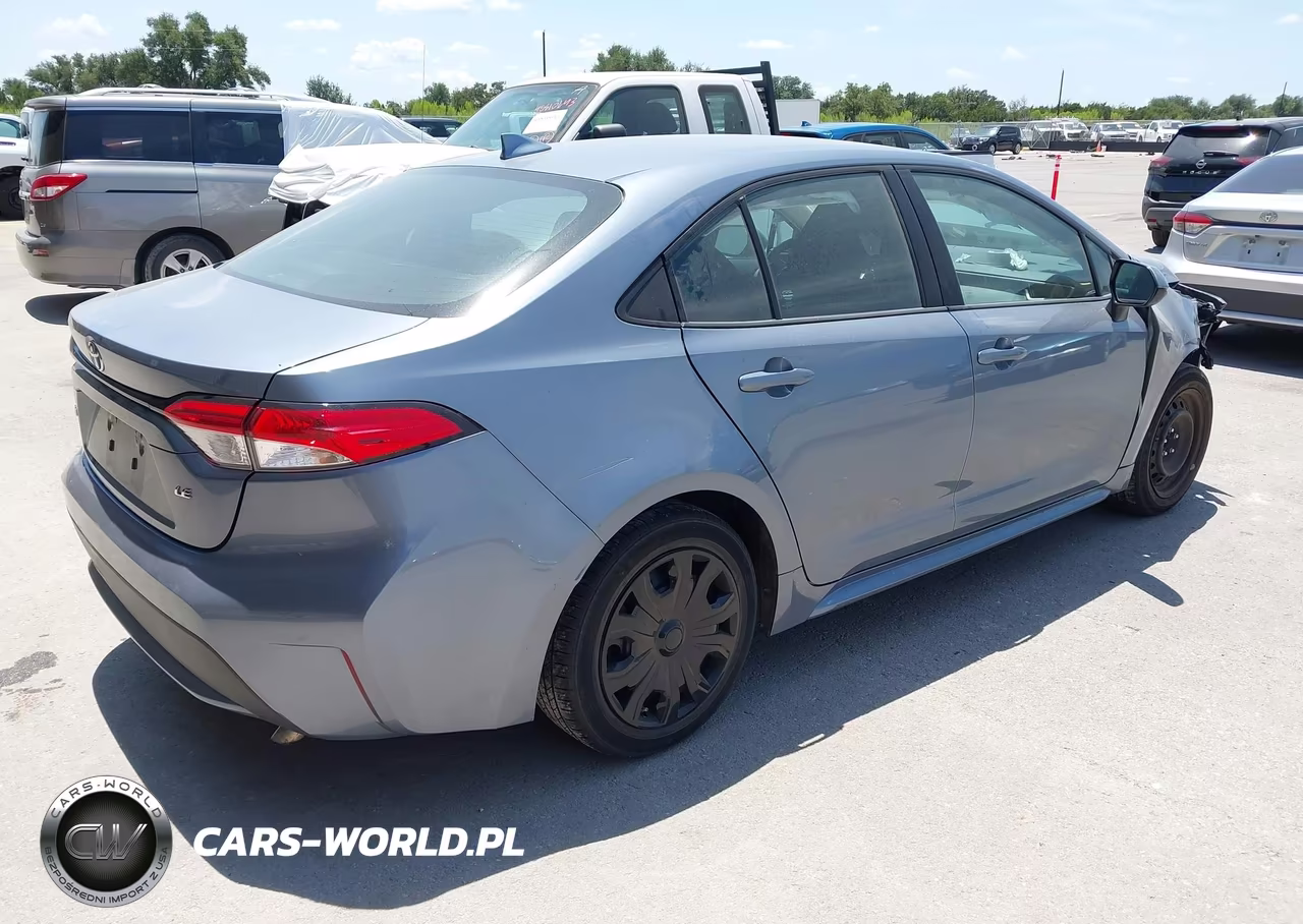 2021 Toyota Corolla Le VIN:5YFEPMAE9MP260640 - 4