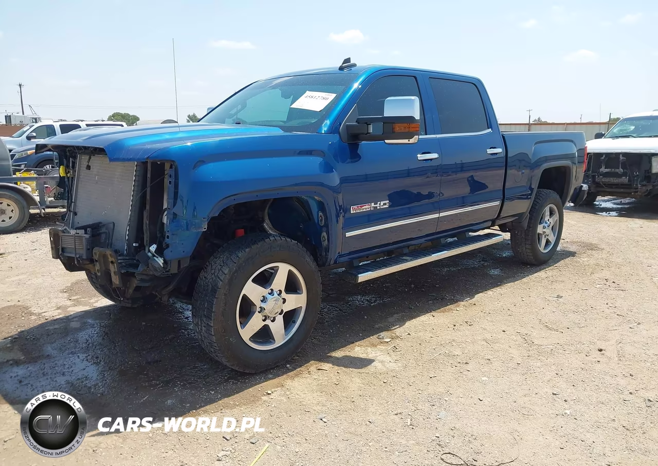 2016 GMC Sierra 2500Hd Slt VIN:1GT12TEG1GF277060 - 2