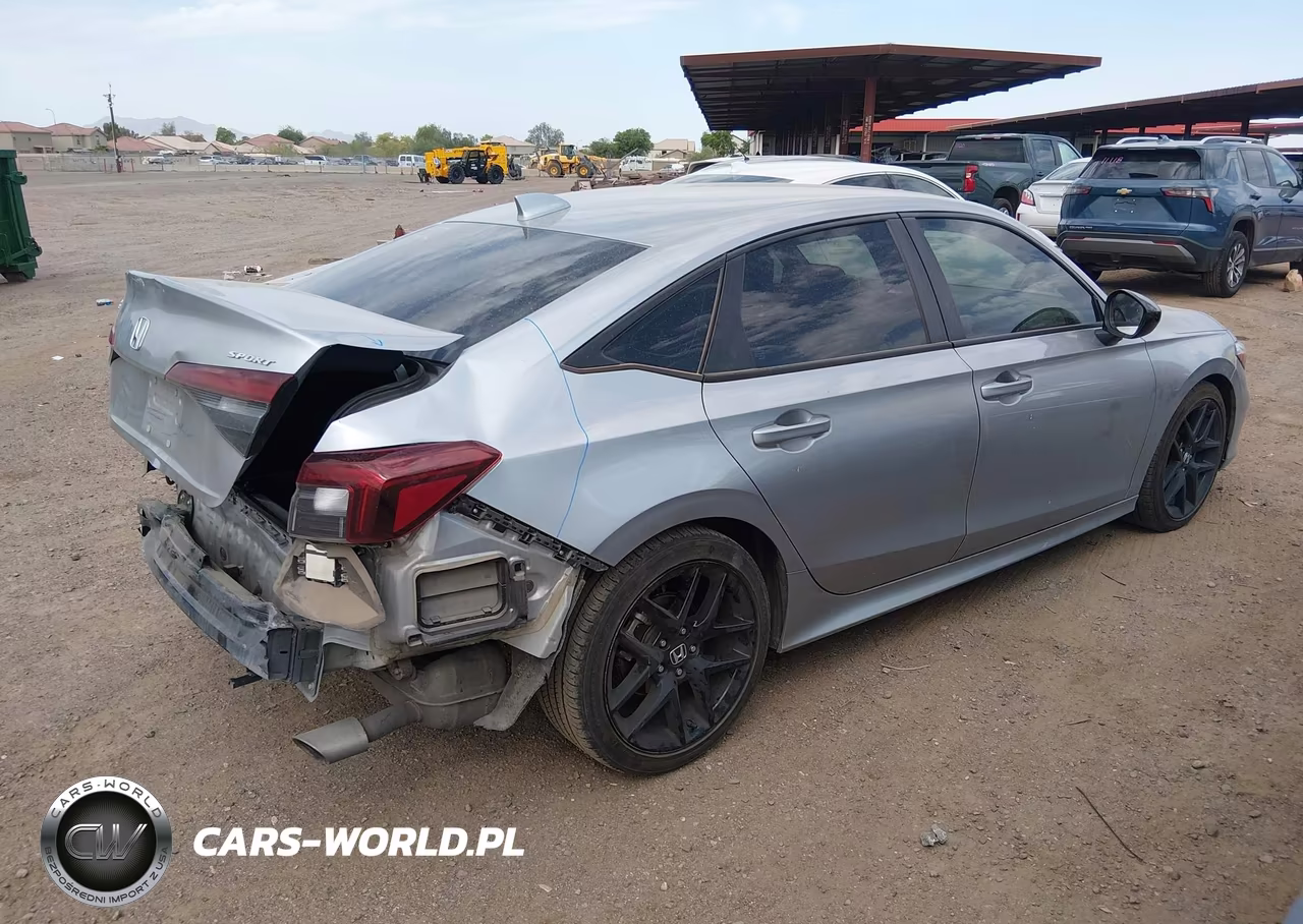 2025 Honda Civic Sport VIN:2HGFE2F52SH599803 - 4