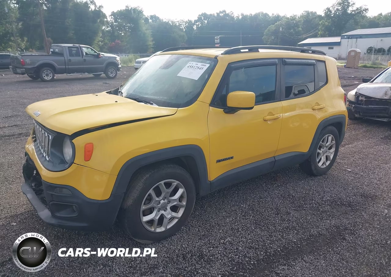 2016 Jeep Renegade Latitude VIN:ZACCJABT6GPD15106 - 2