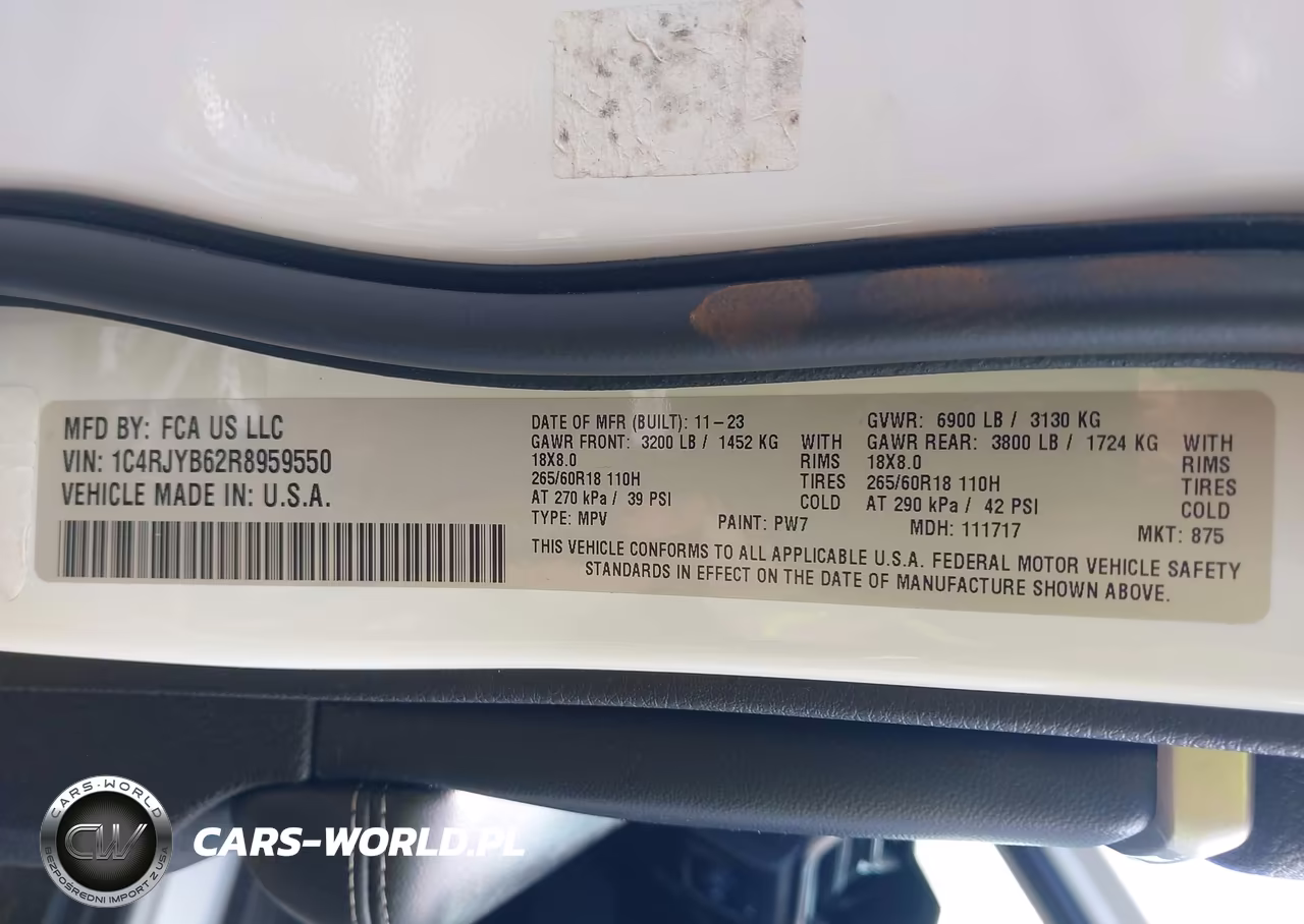 2024 Jeep Grand Cherokee 4Xe VIN:1C4RJYB62R8959550 - 9