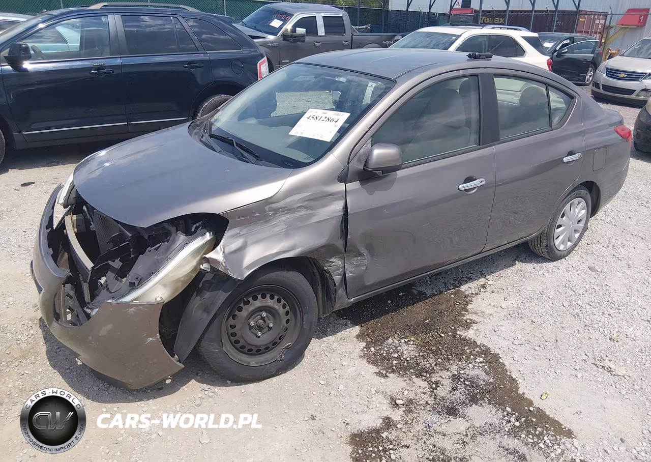 2012 Nissan Versa 1.6 Sv VIN:3N1CN7AP8CL869930 - 2