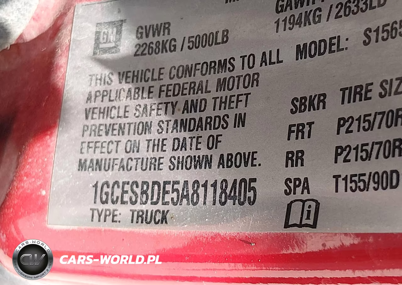 2010 Chevrolet Colorado Work Truck VIN:1GCESBDE5A8118405 - 9