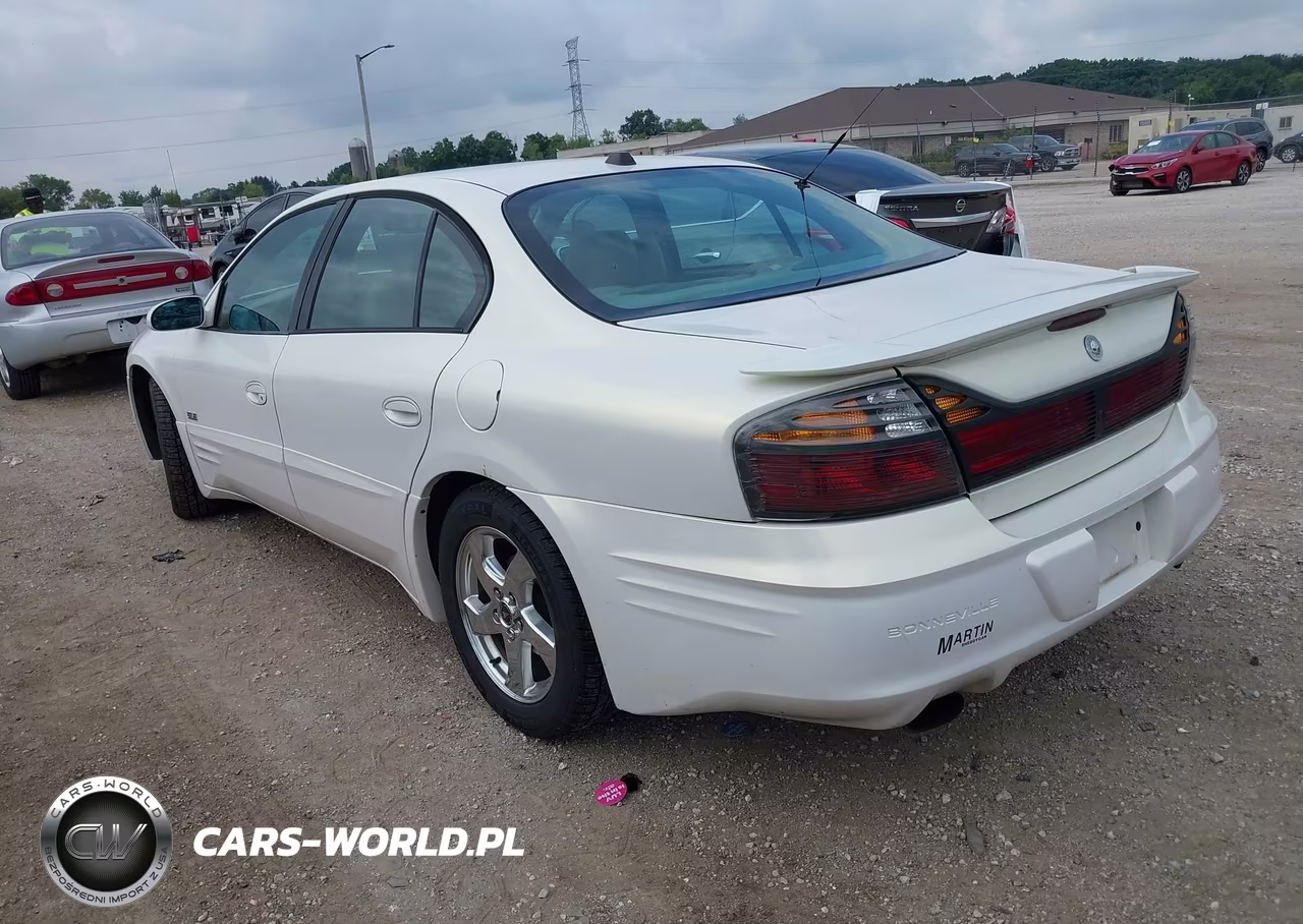 2004 Pontiac Bonneville Sle VIN:1G2HY52K84U206919 - 3