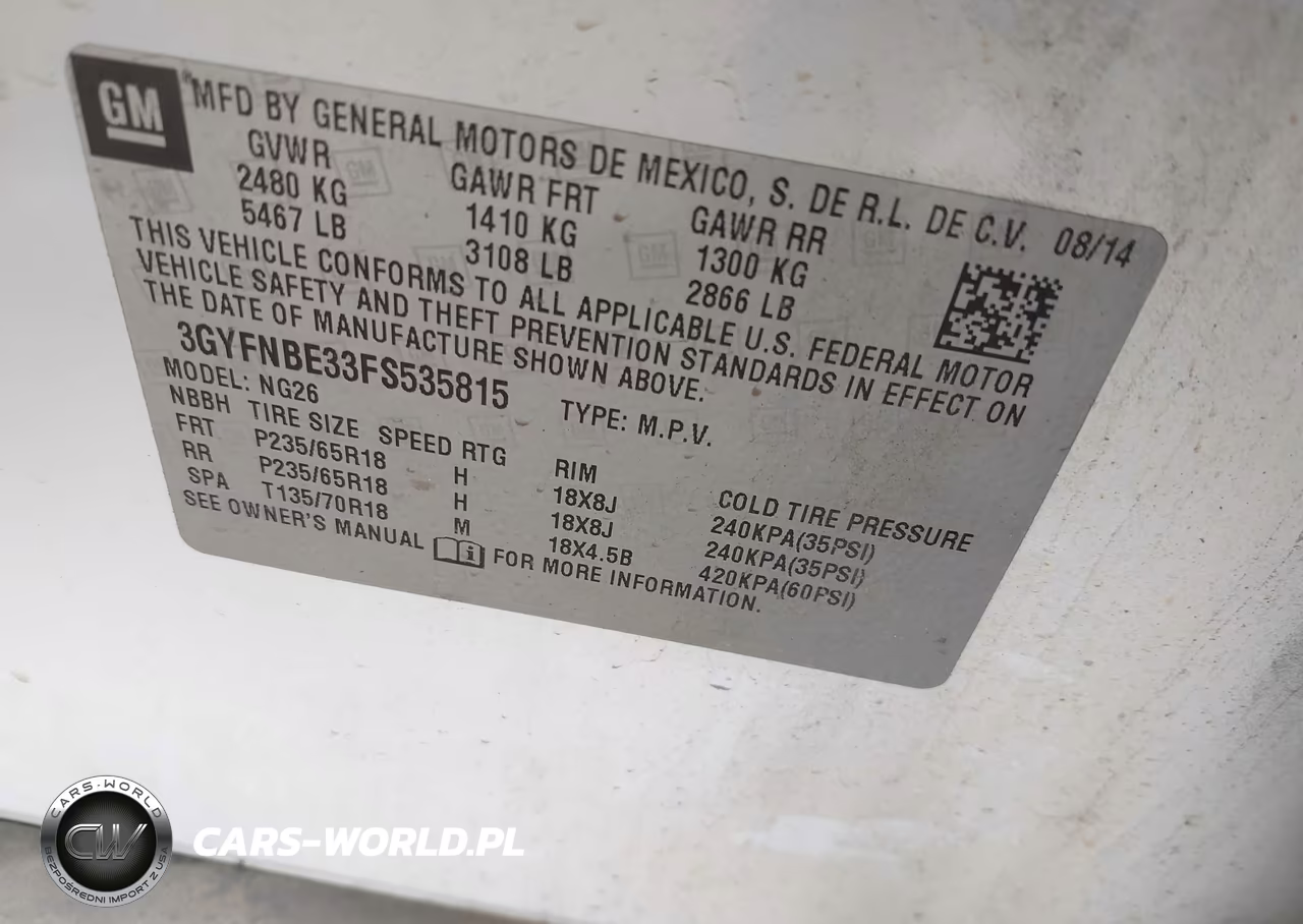 2015 Cadillac Srx Luxury Collection VIN:3GYFNBE33FS535815 - 9