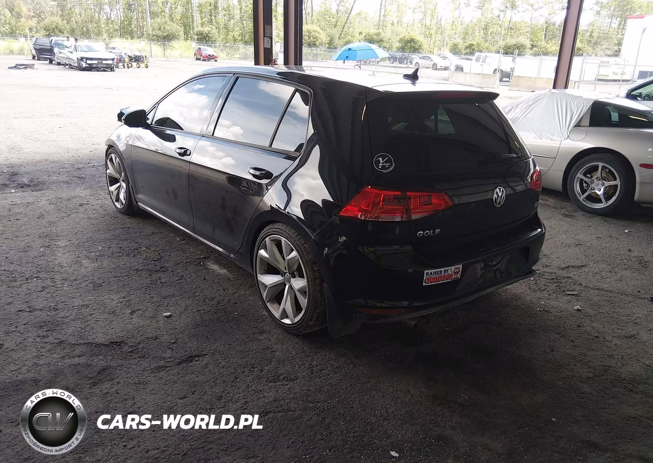 2015 Volkswagen Golf Tdi Sel 4-Door VIN:3VW2A7AU0FM012684 - 3