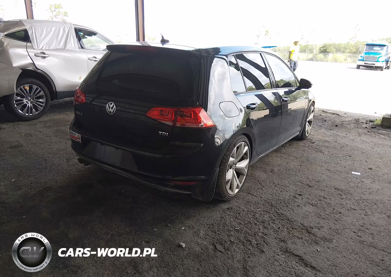 2015 Volkswagen Golf Tdi Sel 4-Door VIN:3VW2A7AU0FM012684 - 4