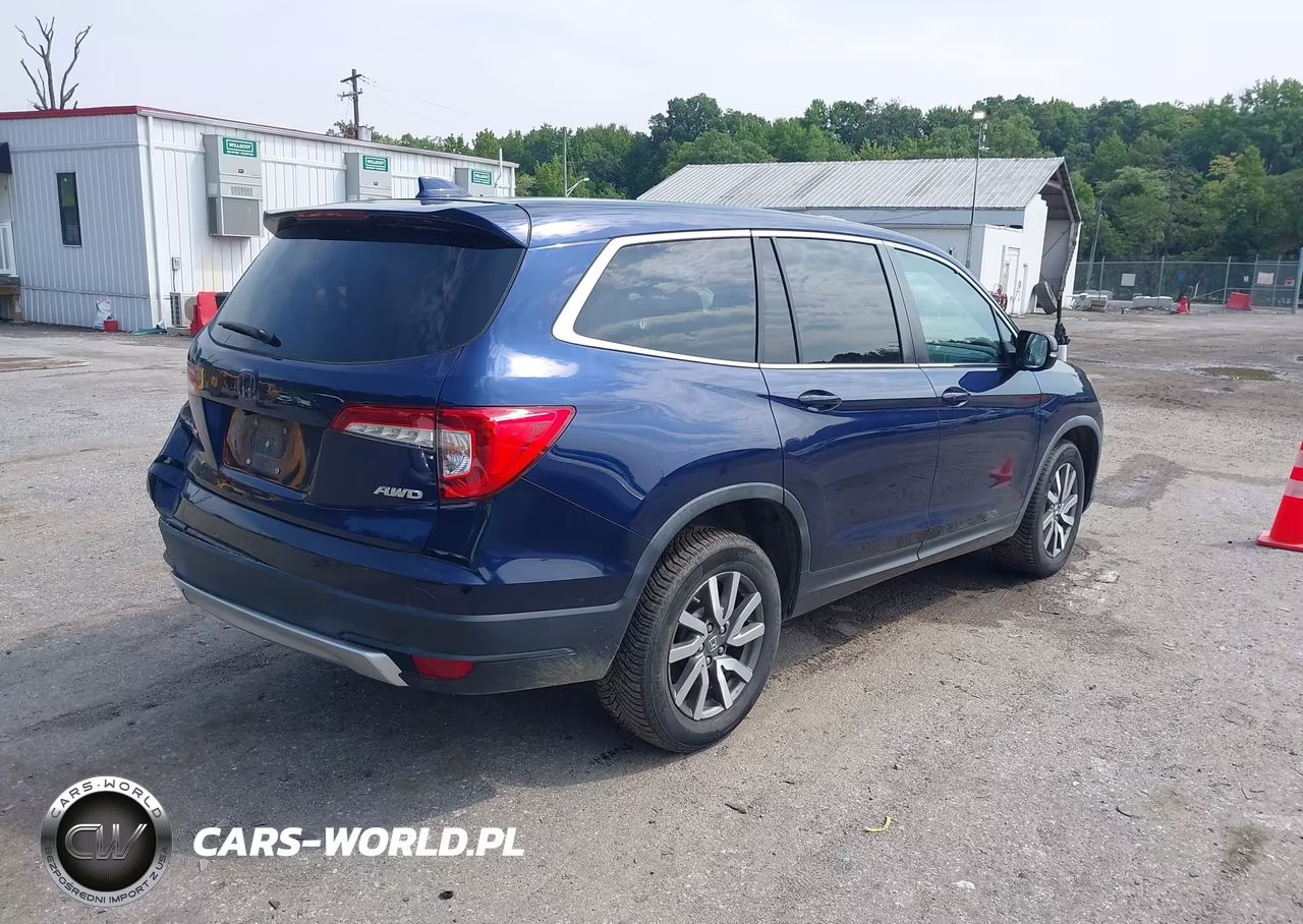 2019 Honda Pilot Ex-L VIN:5FNYF6H48KB020514 - 4