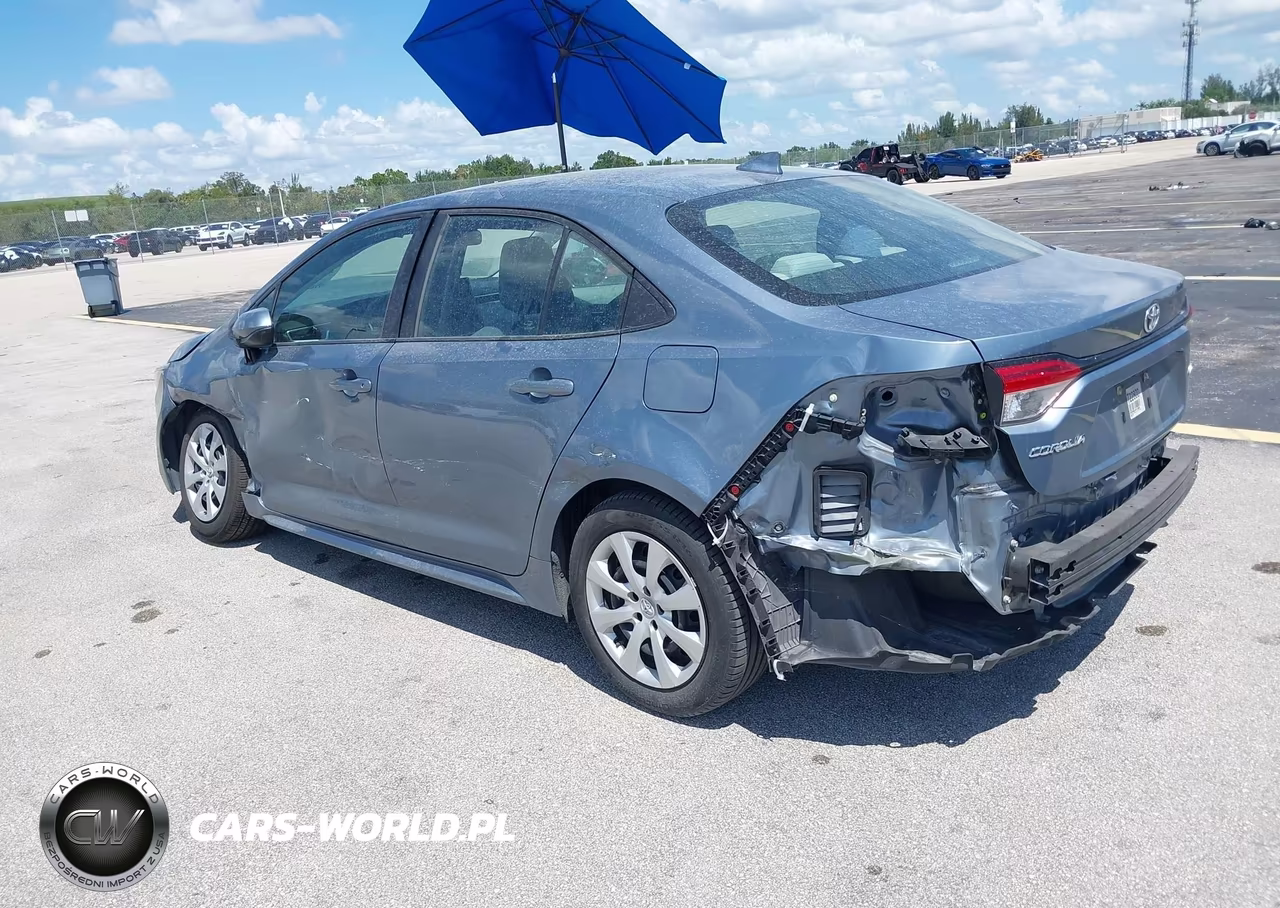 2021 Toyota Corolla Le VIN:5YFEPMAEXMP148980 - 3