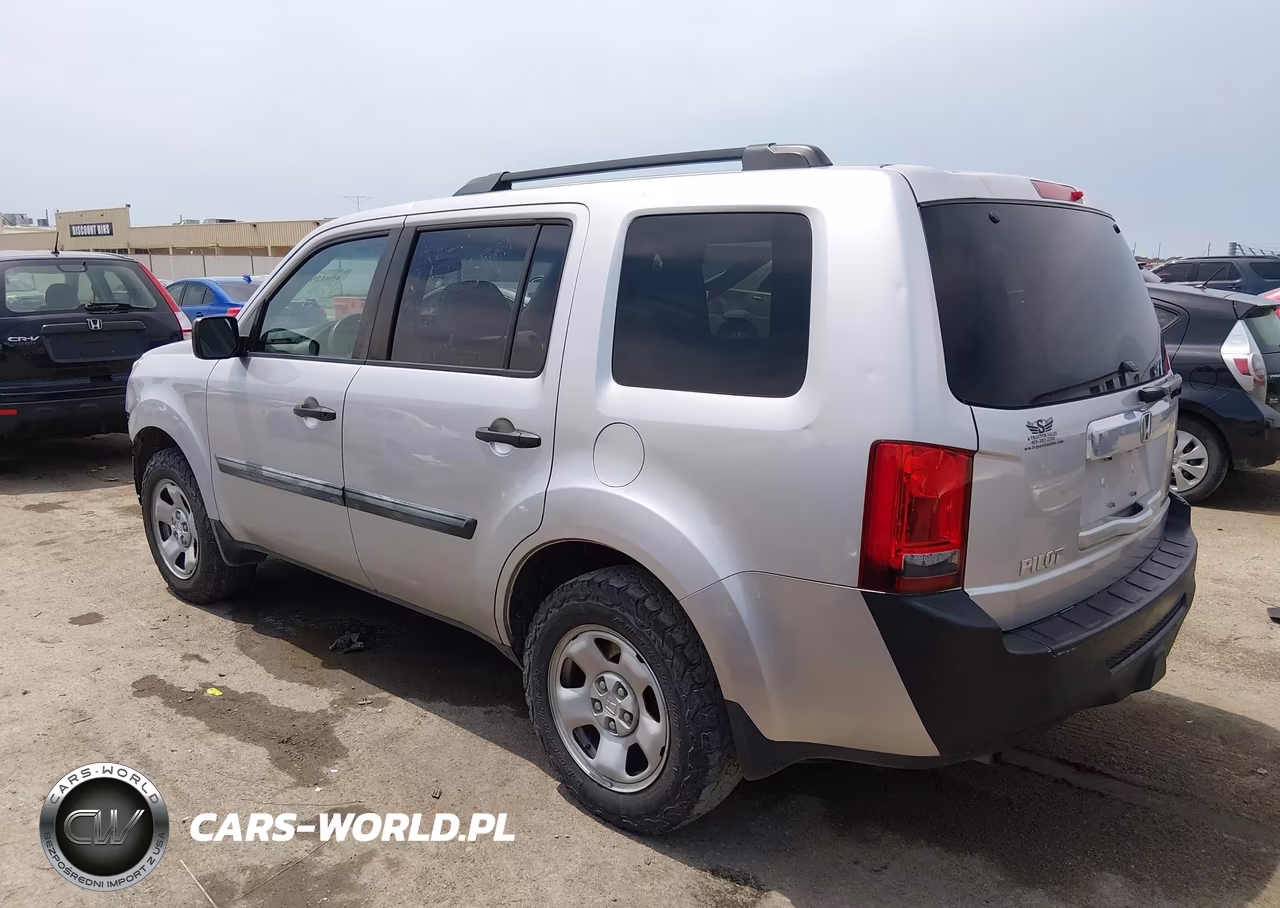 2014 Honda Pilot Lx VIN:5FNYF3H24EB009446 - 3