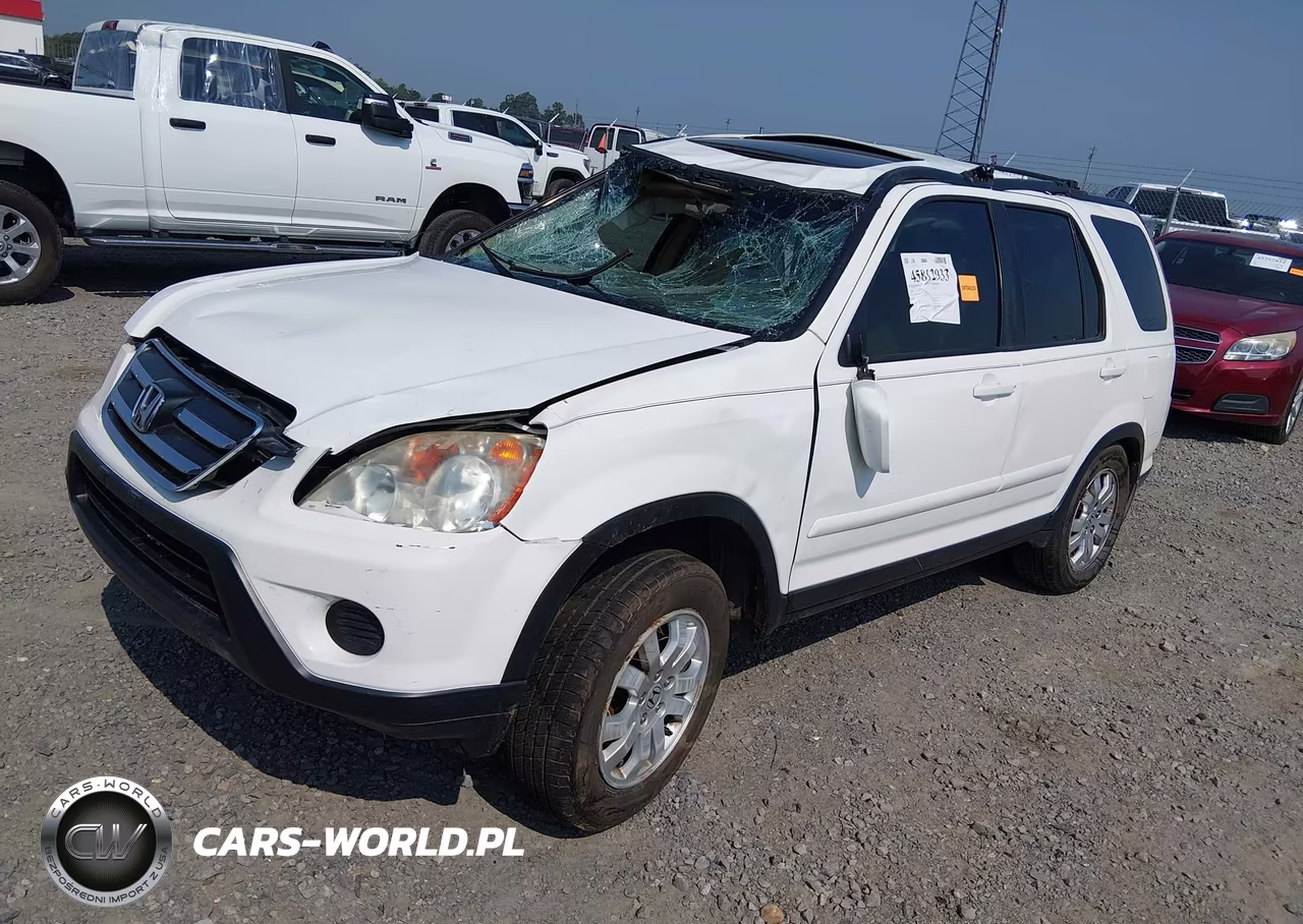 2005 Honda Cr-V Se VIN:SHSRD78915U325541 - 2