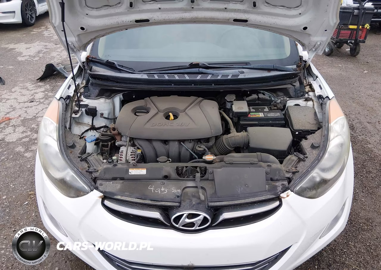 2012 Hyundai Elantra Limited VIN:5NPDH4AE7CH142705 - 10