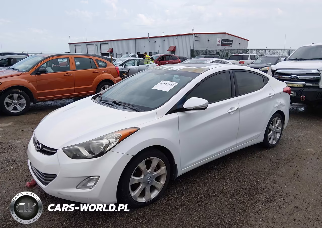 2012 Hyundai Elantra Limited VIN:5NPDH4AE7CH142705 - 2