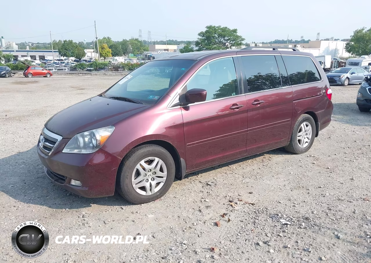 2007 Honda Odyssey Ex-L VIN:5FNRL38717B066893 - 2
