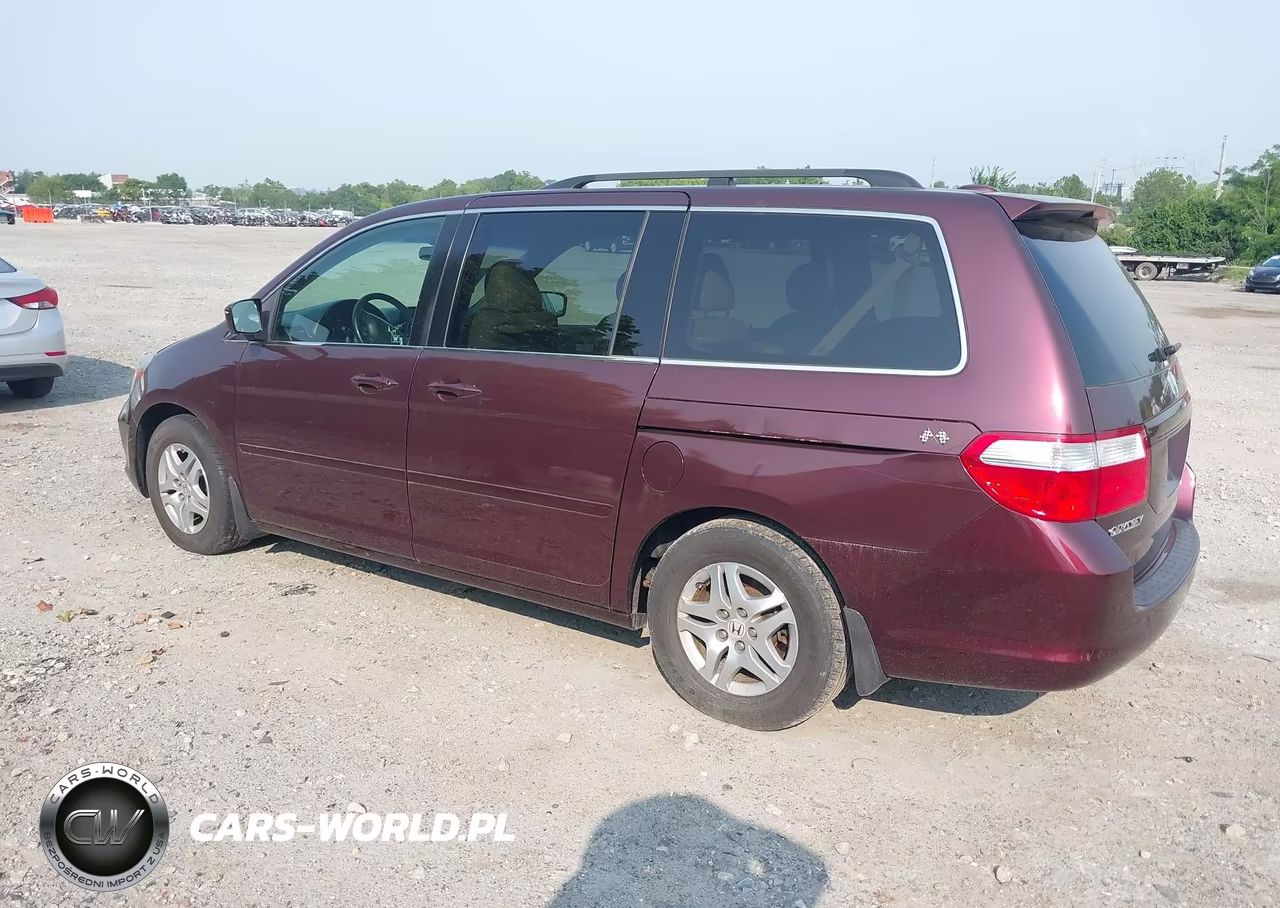 2007 Honda Odyssey Ex-L VIN:5FNRL38717B066893 - 3