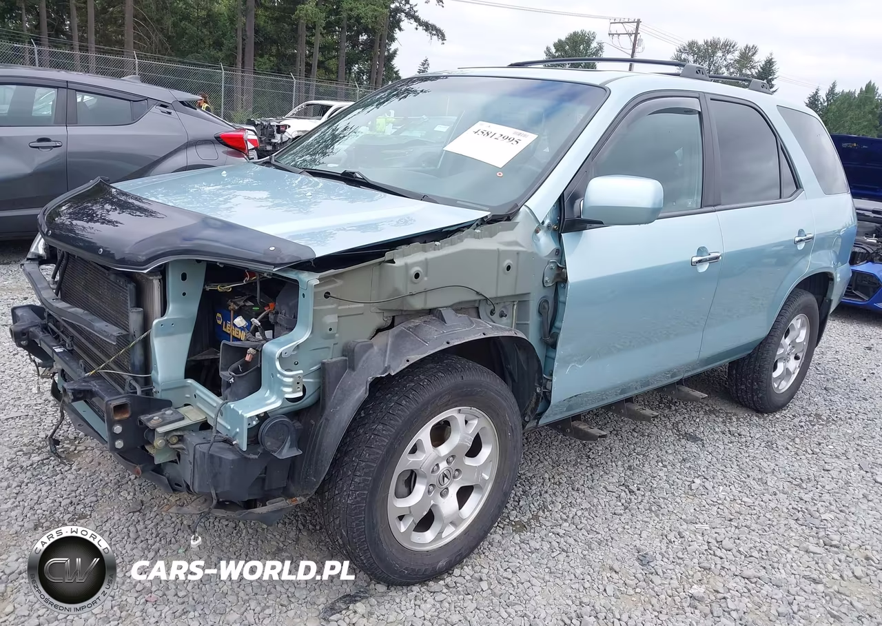 2002 Acura Mdx VIN:2HNYD188X2H537247 - 2